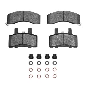 Chevrolet Tahoe Brake Pads - Front - R1 Concepts - Semi Met - `88-`02